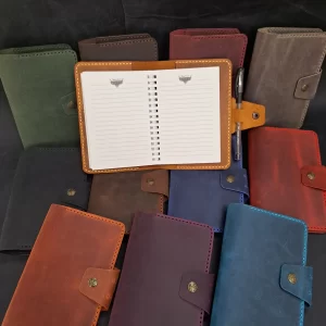 A6 çıtçıtlı defter kılıfı