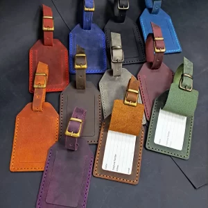 Deri bavul etiketi modelleri