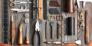 deri cüzdan yapımı kullanılan aletler