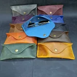 El yapımı deri gözlük kılıf modelleri