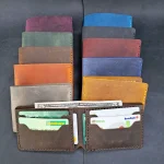 Geleneksel hakiki deri cüzdan kartlık modelleri