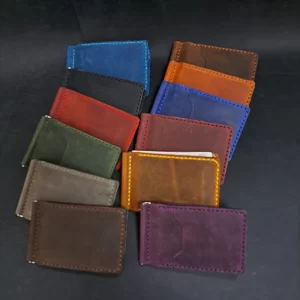 Klipsli erkek deri cüzdan