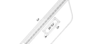 Deri bel çantası şablonu