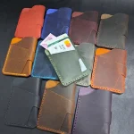 Spesiyal el yapımı deri kartlık